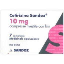 SANDOZ SPA CETIRIZINA (SANDOZ)*7 cpr riv 10 mg