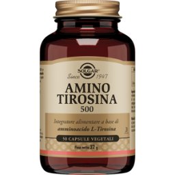 SOLGAR IT. MULTINUTRIENT SPA AMINO TIROSINA 500 50CPS VEG