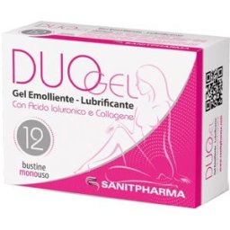SANITPHARMA SRL GEL LUBRIFICANTE VAGINALE ED EMOLLIENTE AD USO ESTERNO PER ZONE DELICATE (CAPEZZOLO O ZONA ANALE) 10BUSTE 4ML.