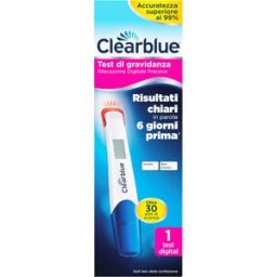 PROCTER & GAMBLE SRL CLEARBLUE TEST GRAVIDANZA RILEVAZIONE PRECOCE DIGITALE 1 PEZZO