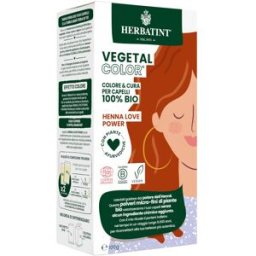 ANTICA ERBORISTERIA SPA HERBATINT VEGETAL COLOR HENNA LOVE POWER ITA 100 G