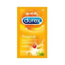 RECKITT BENCKISER PROFILATTICO DUREX TROPICAL EASY ON 6 PEZZI