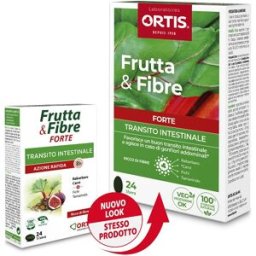 ORTIS LABORATOIRES PGMBH FRUTTA & FIBRE FORTE 24 COMPRESSE