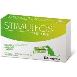 TEKNOFARMA SRL STIMULFOS PET LINE GATTO MANGIME COMPLEMENTARE SCATOLA 30 COMPRESSE