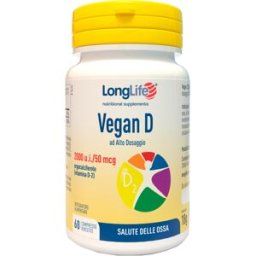 LONGLIFE Srl LONGLIFE VEGAN D 60 COMPRESSE
