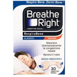 E.FA.S. SPA CEROTTI NASALI BREATH RIGHT CLASSICI GRANDI 30 PEZZI