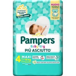 FATER SPA PAMPERS BD DOWNCOUNT MAXI 17PZ