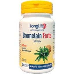 LONGLIFE Srl LONGLIFE BROMELAIN FORTE 30 COMPRESSE