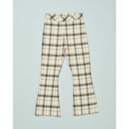 Elsy Pantalone beige tartan check a trombetta 40-44