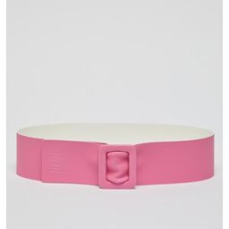 Liujo Fusciacca rosa in similpelle con fibbia tono su tono S-L