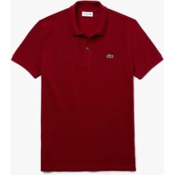 Lacoste Polo bordeaux slim fit PH4012 in petit piqué