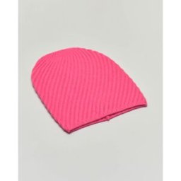 Hlo! Berretto fucsia in maglia a lavorazione a coste diagonali