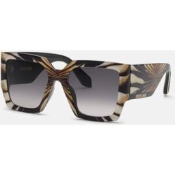 Roberto Cavalli Occhiale Da Sole Ray Of Gold Collection - Female Occhiali Da Sole Nero/oro UNICA