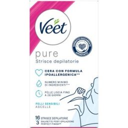 VEET Strisce Asc/Bikini 16pz