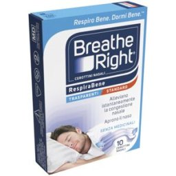 BREATH RIGHT Trasparenti 10pz