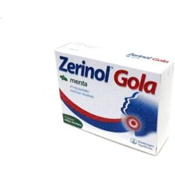 ZERINOL*Gola Menta 18 Past.S/Z