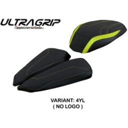 Tpz Italia Rivestimento sella compatibile MV Agusta Brutale 1000 RR (20-23) modello Meilan ultragrip NO LOGO 4YL (giallo)
