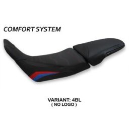 Tpz Italia Rivestimento sella compatibile Honda Africa Twin 1100 Adventure Sport (20-23) modello Gorgiani comfort system NO LOGO 4BL (nero)