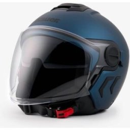 Casco Demi Jet Blauer DJ-01 Monochrome Blu Opaco 2XL