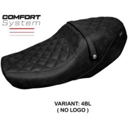 Tpz Italia Rivestimento sella compatibile Yamaha XSR 900 (22-23) modello Adeje comfort system NO LOGO 4BL (nero)
