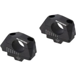 Riser Manubrio Inclinato Regolabile Sw-Motech Diametro 32 mm Nero