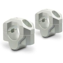 Riser Manubrio Sw-Motech Diametro 22 mm Argento