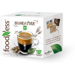 10 capsule foodness - bevanda d'orzo - compatibili nescafè dolce gusto