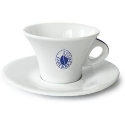 Set di 6 tazze da cappuccino + piattino - caffè borbone