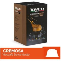 50 capsule caffè toraldo miscela cremosa compatibili nescafè dolce gusto