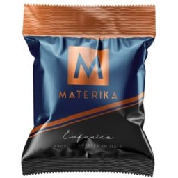 100 capsule caffè materika - miscela euforico - compatibili espresso point