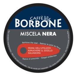 90 capsule caffè borbone miscela nera compatibili nescafè dolce gusto