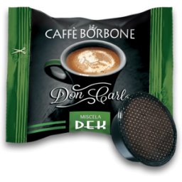 50 capsule don carlo caffè borbone miscela dek compatibili lavazza a modo mio
