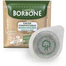 100 cialde ese 44mm caffè borbone miscela dek