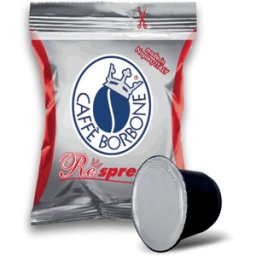 50 capsule respresso caffè borbone miscela rossa compatibili nespresso