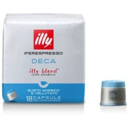 Illy Caffè 18 capsule illy iperespresso decaffeinato