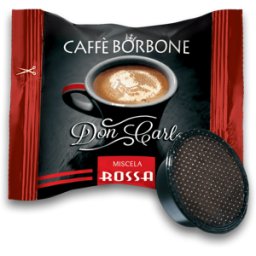 100 capsule don carlo caffè borbone miscela rossa compatibili lavazza a modo mio