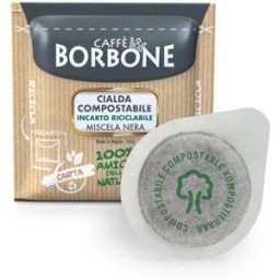 150 cialde ese 44mm caffè borbone miscela nera