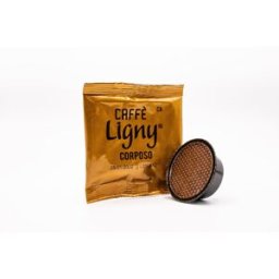 100 capsule caffè ligny miscela corposo compatibili lavazza a modo mio