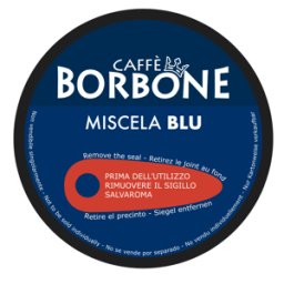 90 capsule caffè borbone miscela blu compatibili nescafè dolce gusto