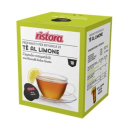 Ristora Caffè 40 capsule ristora tè limone compatibili nescafè dolce gusto