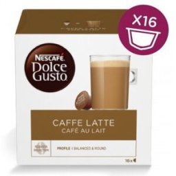 NESCAFE' DOLCE GUSTO 16 capsule nescafè dolce gusto miscela caffè latte