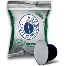 50 capsule respresso caffè borbone miscela dek compatibili nespresso