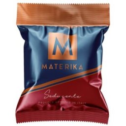100 capsule caffè materika - miscela seducente - compatibili espresso point