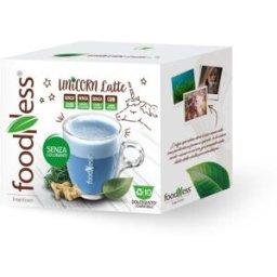 10 capsule foodness - unicorn latte - compatibili nescafè dolce gusto