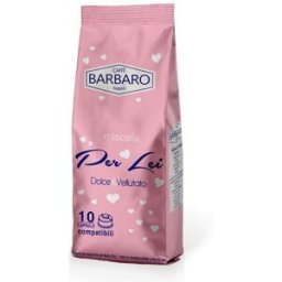 100 capsule barbaro caffè miscela per lei compatibili caffitaly system