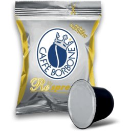 50 capsule respresso caffè borbone miscela oro compatibili nespresso
