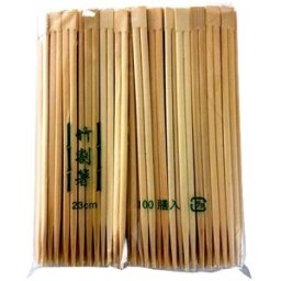 ASIA-MARKET Bastoncini di bambÃ¹ usa e getta senza carta - 100 pezzi