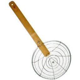ASIA-MARKET Schiumarola in acciaio inox per fritture in wok - diametro 23 cm