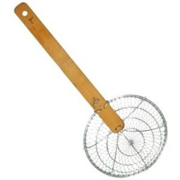 ASIA-MARKET Schiumarola in acciaio inox per fritture in wok - diametro 18 cm