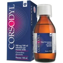CORSODYL*collut 150 ml 200 mg/100 ml